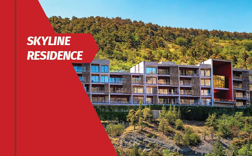 skyline Residence ჰიდროიზოლაცია, waterproofing